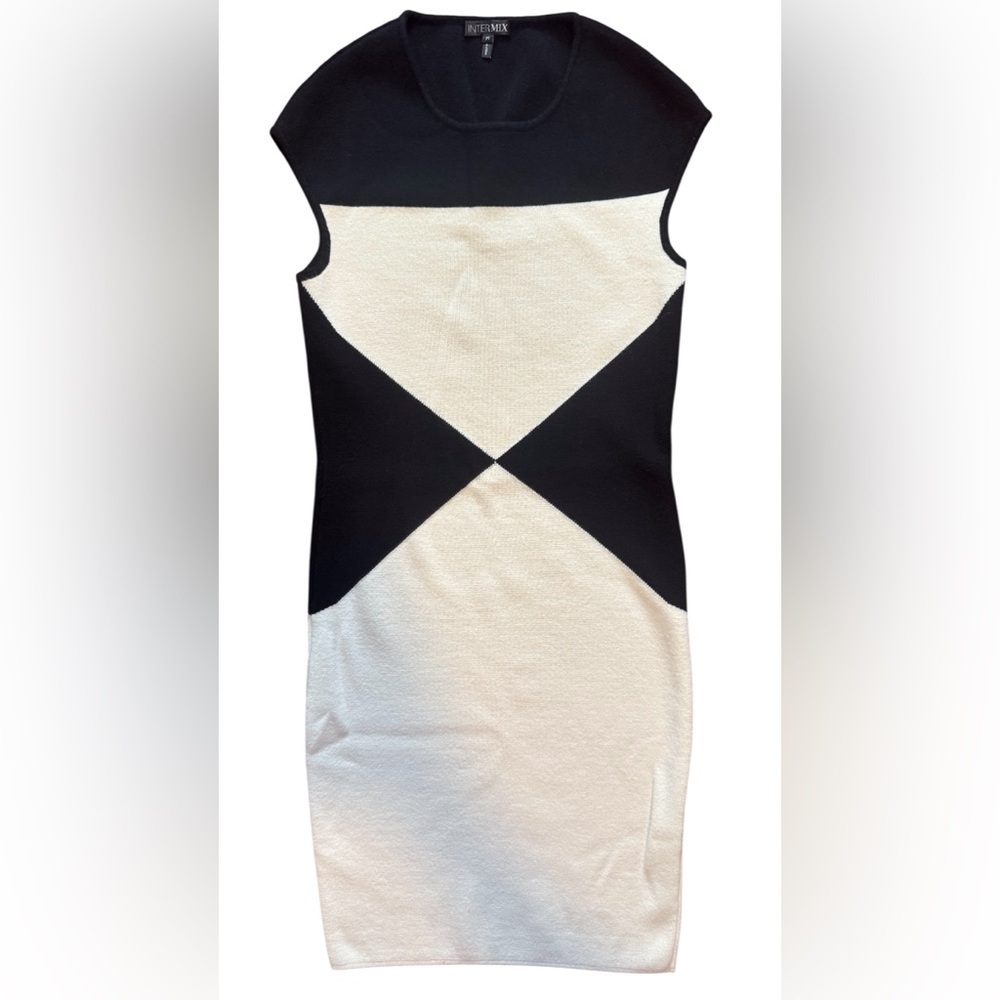 INTERMIX colorblock pattern mini dress - image 7